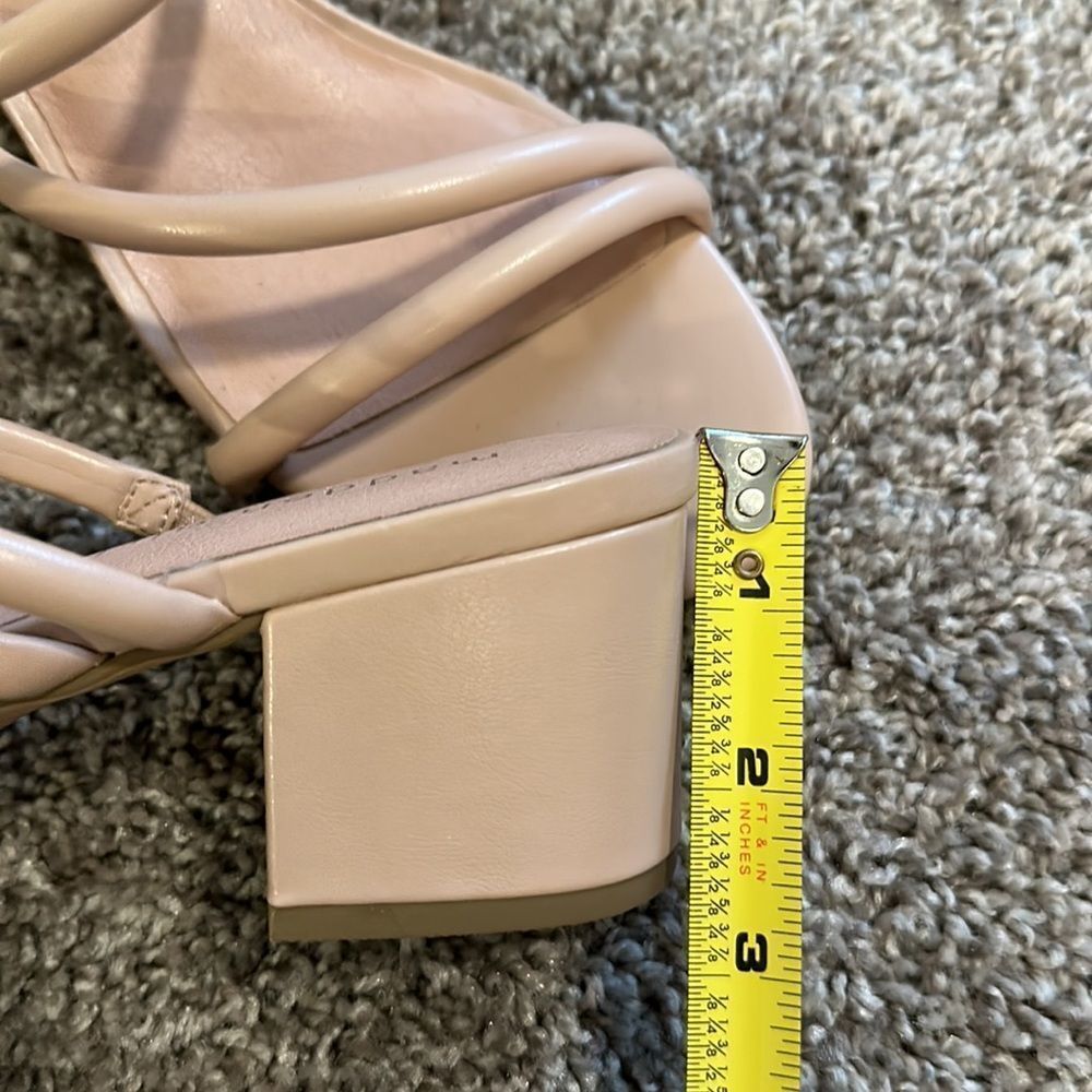 Madden Girl Nude Heeled Sandal Size 9 - Picture 9 of 12